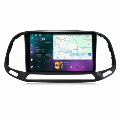 Navigatie dedicata cu Android Fiat Doblo dupa 2015, 12GB RAM, Radio GPS Dual foto