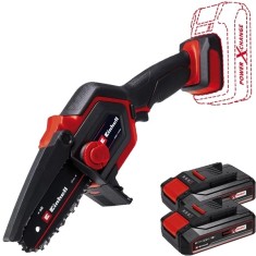 Einhell GE-PS 18/15 Li BL PXC + Twinpack CB - Drujba 15.8 cm 4.8 m/s + Set 2 acumulatori Li-Ion 18 V 2.5 Ah foto