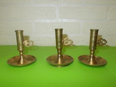Lot de 3 SFESNICE reglabile , din ALAMA MASIVA , cu inaltator , Suedia