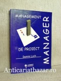 Management de proiect - Dennis Lock
