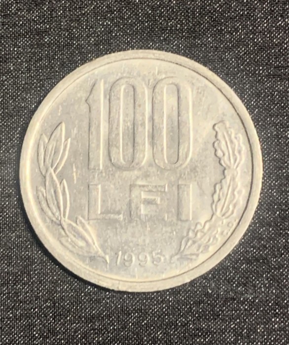 Moneda 100 lei 1995