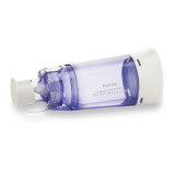 Cumpara ieftin Camera de inhalare Optichamber Diamond Respironics Philips, 140 ml, 14.2 cm, avertizare sonora, adaptor silicon