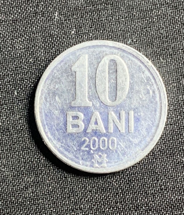 Moneda 10 bani 2000 Moldova