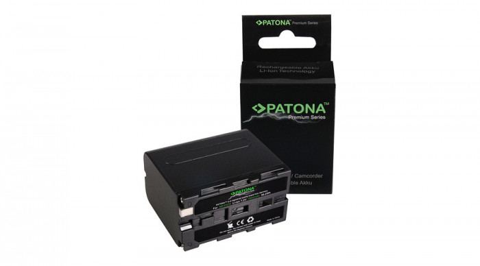 SONY NP-F970 NP-F960 NP-F950 DCR-VX2100 HDR-FX1 7800mAh / 7.2V / 56,2Wh Baterie premium / baterie re&icirc;ncărcabilă - Patona Premium