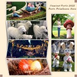 Iluminat festiv 2025 decor Paste, decoratiuni exterior Paste
