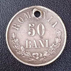 Moneda Romania - 50 Bani 1873