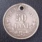 Moneda Romania - 50 Bani 1873