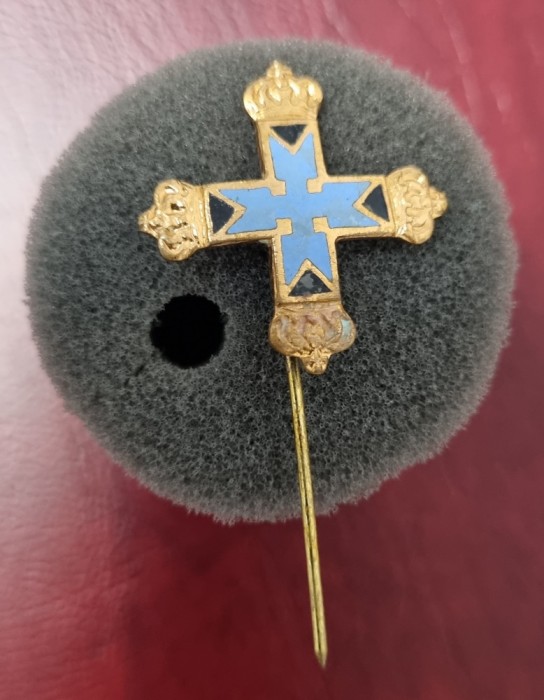 Pin INSIGNA REGALISTA MIHAI I Cifru Regal