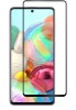 Folie Sticla 5D Full Glue Samsung Galaxy A71, MyStyle, Negru, Transparenta, Sticla Securizata 9H, Full Screen