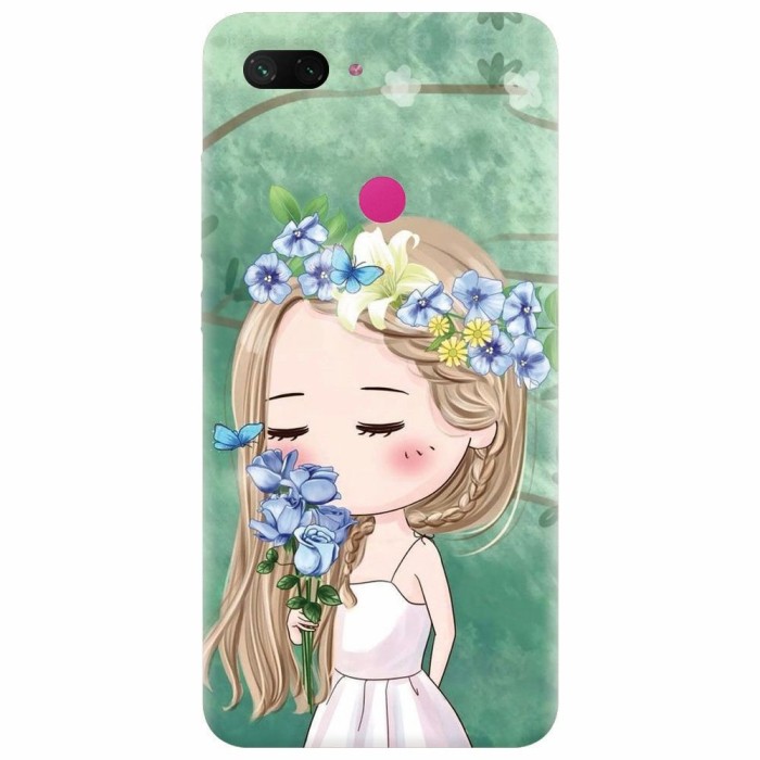 Husa silicon pentru Xiaomi Mi 8 Lite, Girl