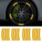Set 20 bucati Elemente Reflectorizante &quot;Wheel Arch&quot; pentru autoturisme, biciclete, motociclete, atv-uri, scutere, culoare Orange