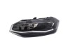 Far VW POLO, 09.2017-, partea stanga, TYC, cu LED daytime running light; LED; reflector silver rim; fara unitate control LED; cu motor; LED,