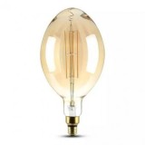 BEC CU FILAMENT LED E27 BF180 DIMABIL 2000K ALB CALD, V-TAC