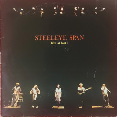 Steeleye Span ‎– Live At Last!, UK, 1978, stare buna