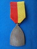 MEDAILLE COMEMORATIVE DE LA CAMPAGNE 1914-1918 / BELGIA