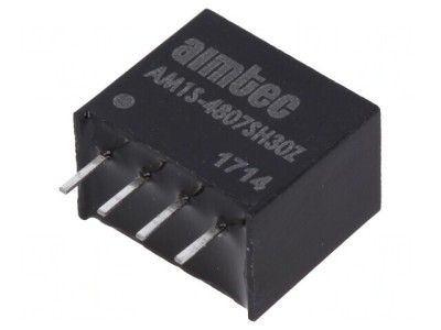 Convertor DC/DC 1W 43,2-52,8V la 7,2V 139mA foto