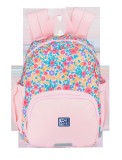 RUCSAC OXFORD 31X23X12CM FLOWERS ROZ