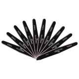 Cumpara ieftin Set 10 Pile Unghii Picatura granulatia 100/180 - SensoPRO Milano, negru