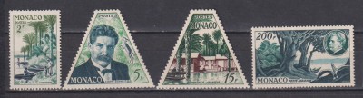 MONACO 1955 PERSONALITATI MI. 492-495 MNH foto