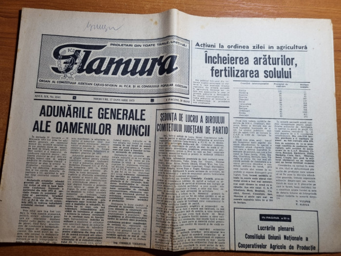 flamura 17 ianuarie 1973-eugen jebeleanu,ildiko grozavescu