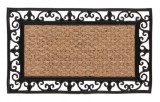 Cumpara ieftin Covoras intrare casa cocos natur negru 45x75x0.8 cm