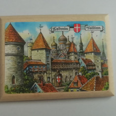 M3 C1 - Magnet frigider - tematica turism - Estonia 2