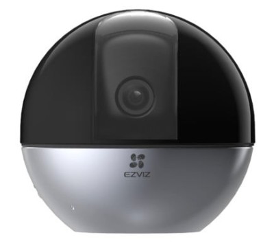 Camera IP Wi-Fi EZVIZ, 3K, lentila 4mm, IR 10m, Bidirectionala, Detectie om/animal de companie, Recunoasterea gesturilor, MicroSD - CS-E6(5W2F4mm) Saf foto