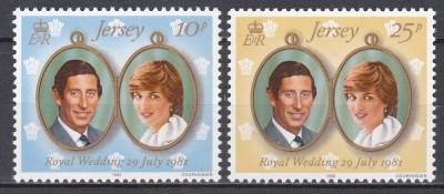 Jersey 1981 - Nuntă regală, MNH foto