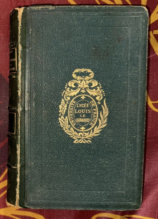 Paul Albert La Litterature francaise au XIXe siecle vol. II cu sigla liceului Louis le Grand