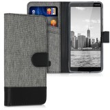 Husa pentru Nokia 1 Plus, Textil, Gri, 48021.01, Kwmobile