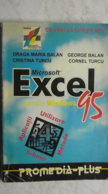 Draga Maria Balan, s.a. - Excel pentru Windows 95 foto