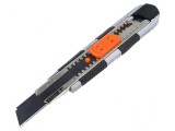 Cuțit universal 18mm cu dispozitiv de blocare lamă BLACK TIGER