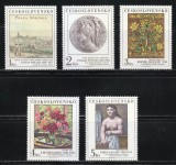 Cehoslovacia 1981 - Picturi din Galeria Naționala, serie neuzata