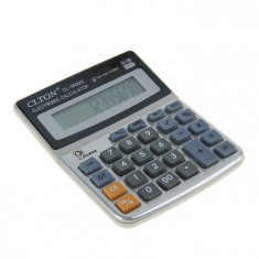 Calculator de birou 12 digits alimentare duala display LCD ABS