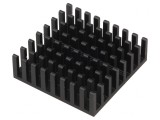 Radiator Aluminiu Negru 31x31x10mm