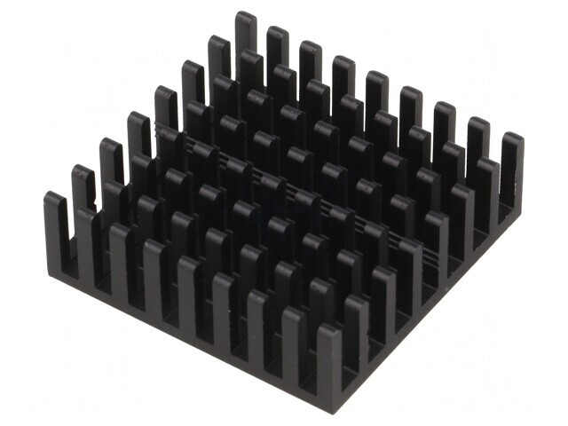 Radiator Aluminiu Negru 31x31x10mm