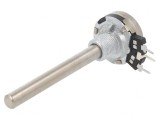 Potențiometru Axial 2k&Omega; 200mW THT 6mm Metal