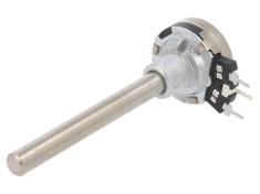 Potențiometru Axial 2k&Omega; 200mW THT 6mm Metal