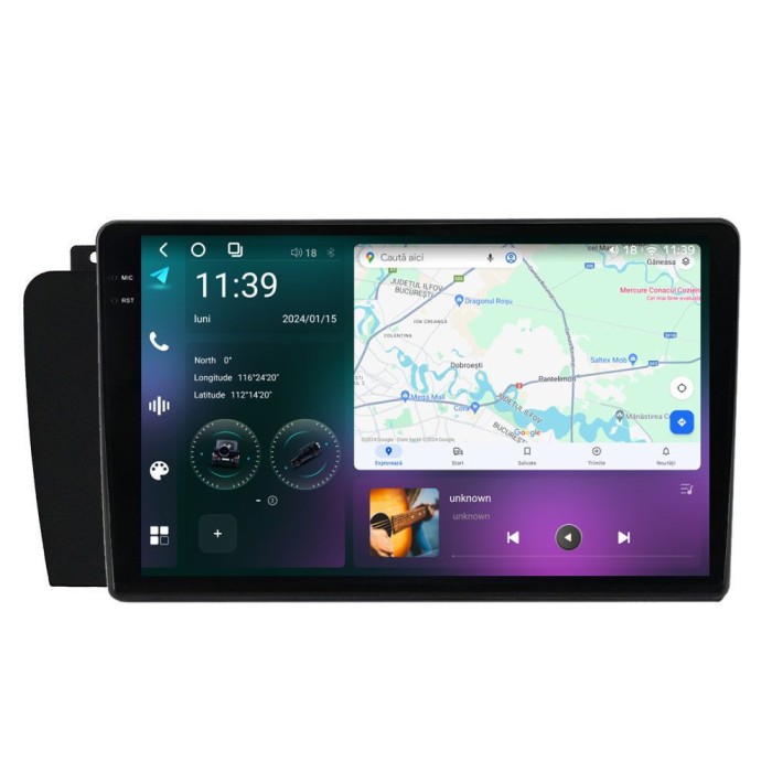 Navigatie dedicata cu Android Volvo V70 II / XC70 I 2004 - 2008, 12GB RAM,