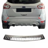 Ornament Protectie Bara Spate Inox Premium Ford Kuga 1 2008-2013 ALM Tuning Exterior