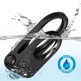 ARMONY - TWINS DOUBLE VIBRATOR RING FOR COUPLES BLACK, ARMONY FOR HIM