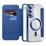 Husa Samsung Galaxy S22 Plus 5G Asteroid GSM SmartMag Book Case, albastru