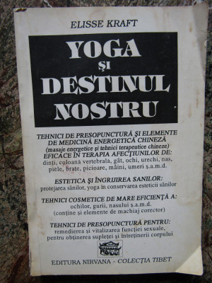 Elisse Kraft - Yoga si destinul nostru, 1993 foto