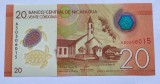 483. Bancnota Nicaragua 20 cordoba 2019