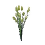 Buchet decorativ artificial, cu flori, 42 cm, verde, ATU-082238, Oem