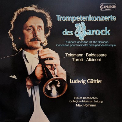 Vinil Telemann, Baldassari, Torelli, Albinoni ... &amp;lrm;&amp;ndash; Trompetenkonzerte (VG+) foto