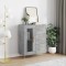 vidaXL Servantă, gri beton, 69,5x34x90 cm, lemn compozit