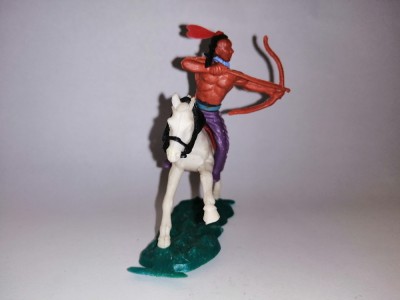 bnk jc Figurina de plastic - indian calare - Hong Kong copie Timpo foto