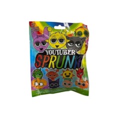 Mini figurină Sprunki surpriză, personaje diverse, multicoloră, 8cm