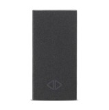 &Icirc;ntrerupător cruce 1M 10A Moda Voice ELBI: control iluminat din 3+ puncte. Design modular &icirc;ngropat, disponibil &icirc;n alb, antracit sau bej mat elegant.